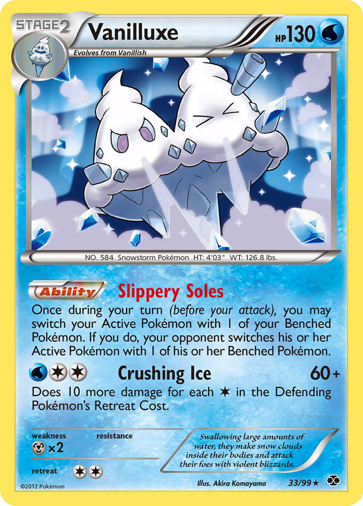 Vanilluxe 033/103 Rare Holo