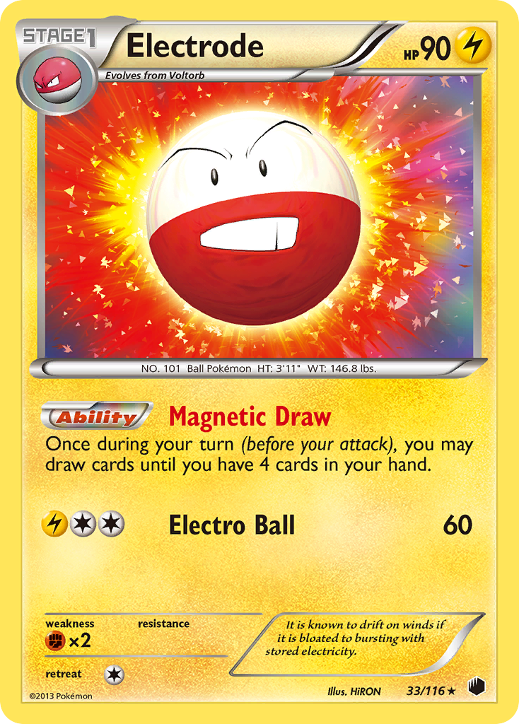 Electrode 033/122 Rare Holo