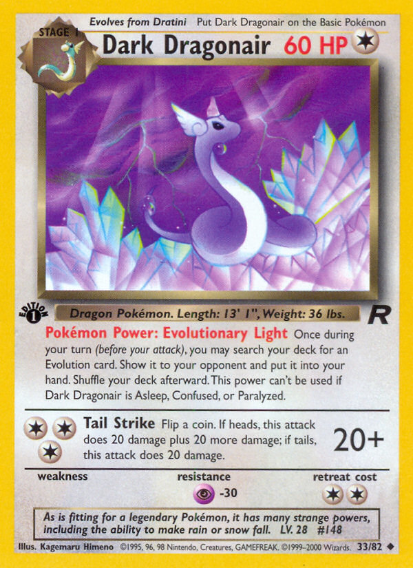 Dark Dragonair 033/83 Uncommon