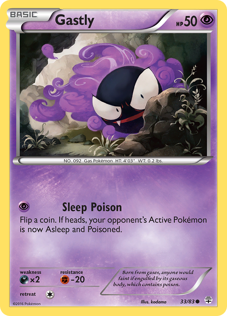 Gastly 033/117 Common