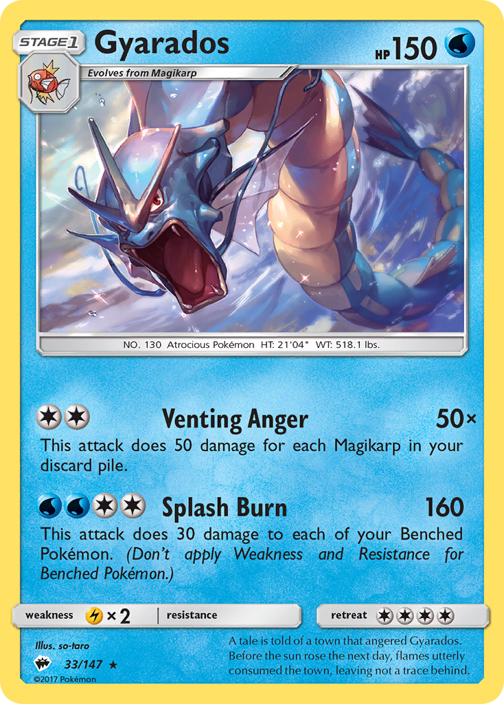 Gyarados 033/177 Rare Holo