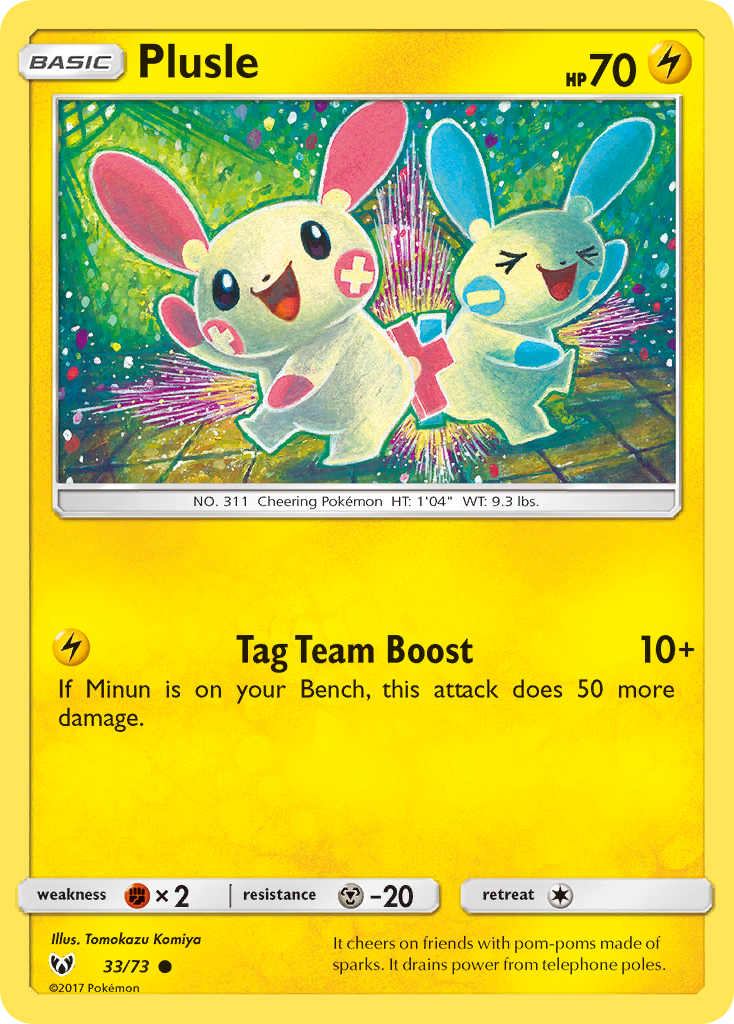 Plusle 033/81 Common