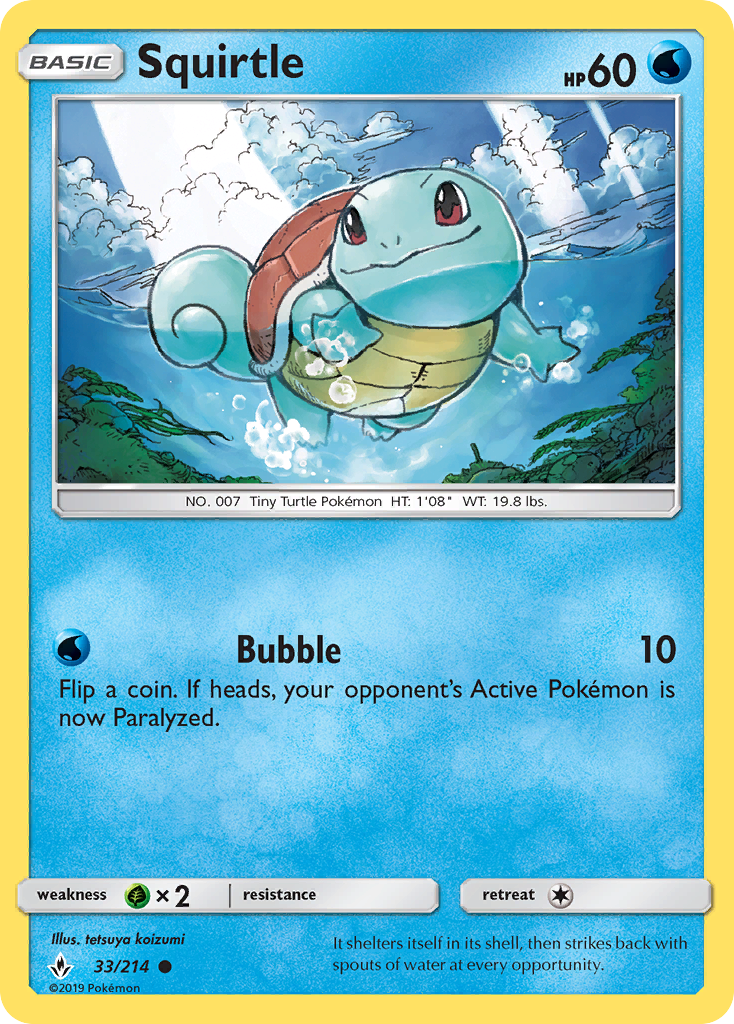 Squirtle 033/234 Common