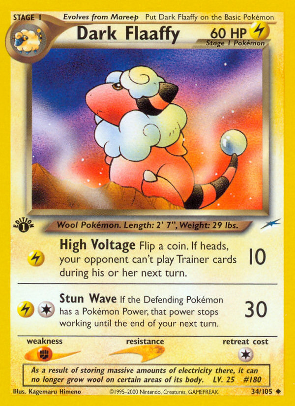Dark Flaaffy 034/113 Uncommon