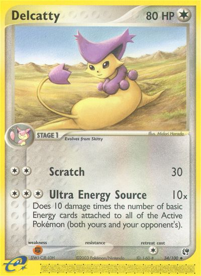 Delcatty 034/100 Uncommon