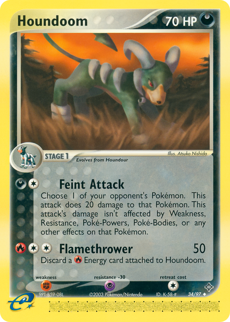 Houndoom 034/100 Uncommon
