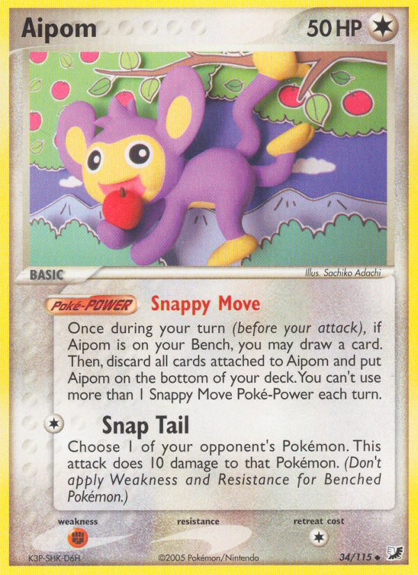 Aipom 034/145 Uncommon