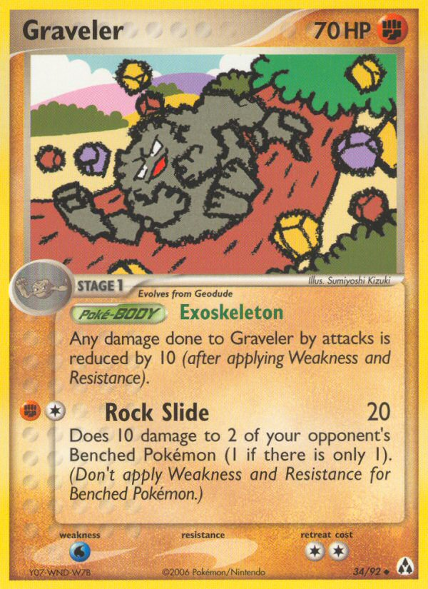 Graveler 034/93 Uncommon