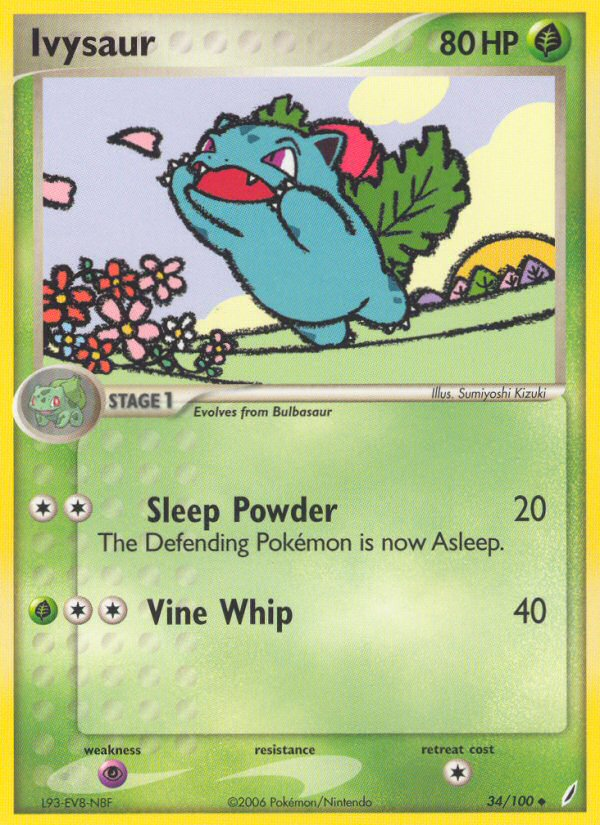 Ivysaur 034/100 Uncommon