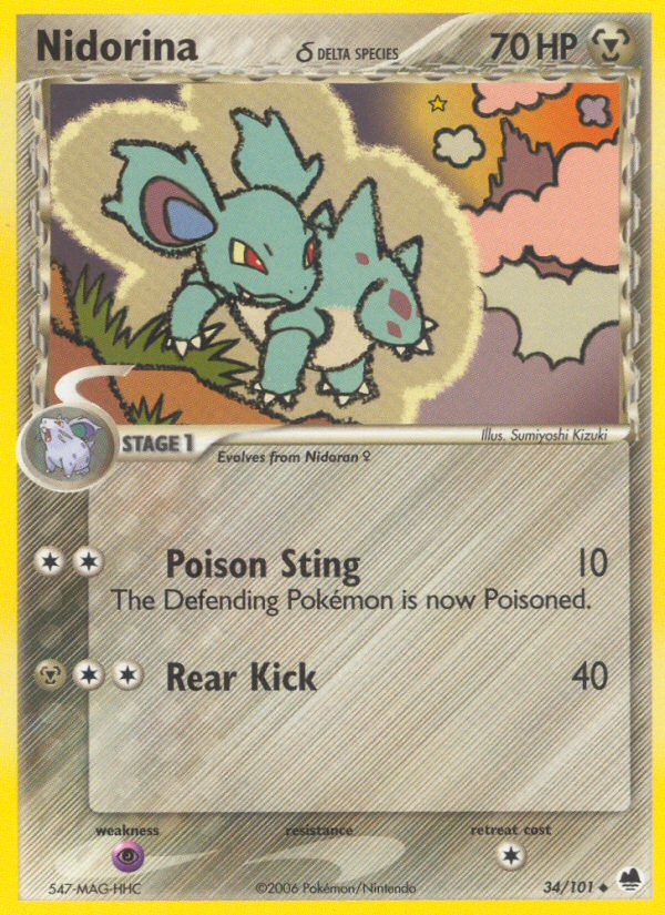 Nidorina δ 034/101 Uncommon