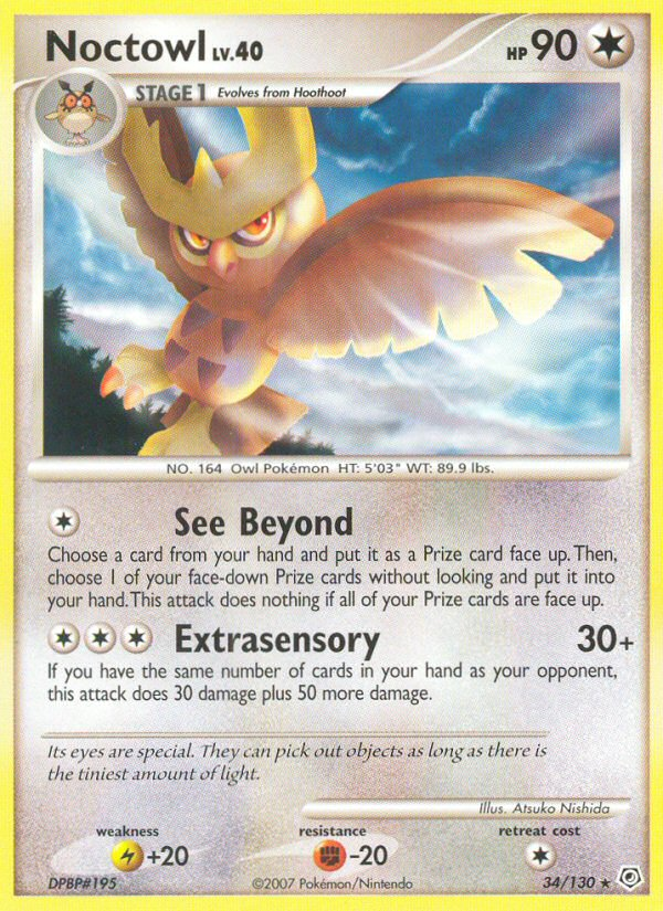 Noctowl 034/130 Rare