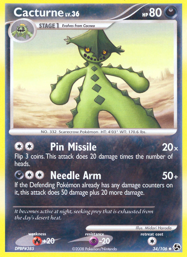 Cacturne 034/106 Uncommon