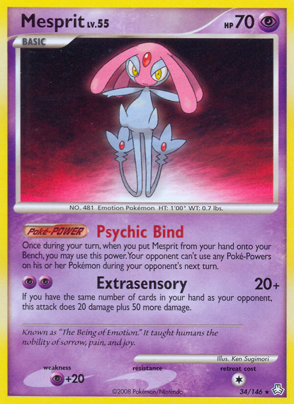 Mesprit 034/146 Rare