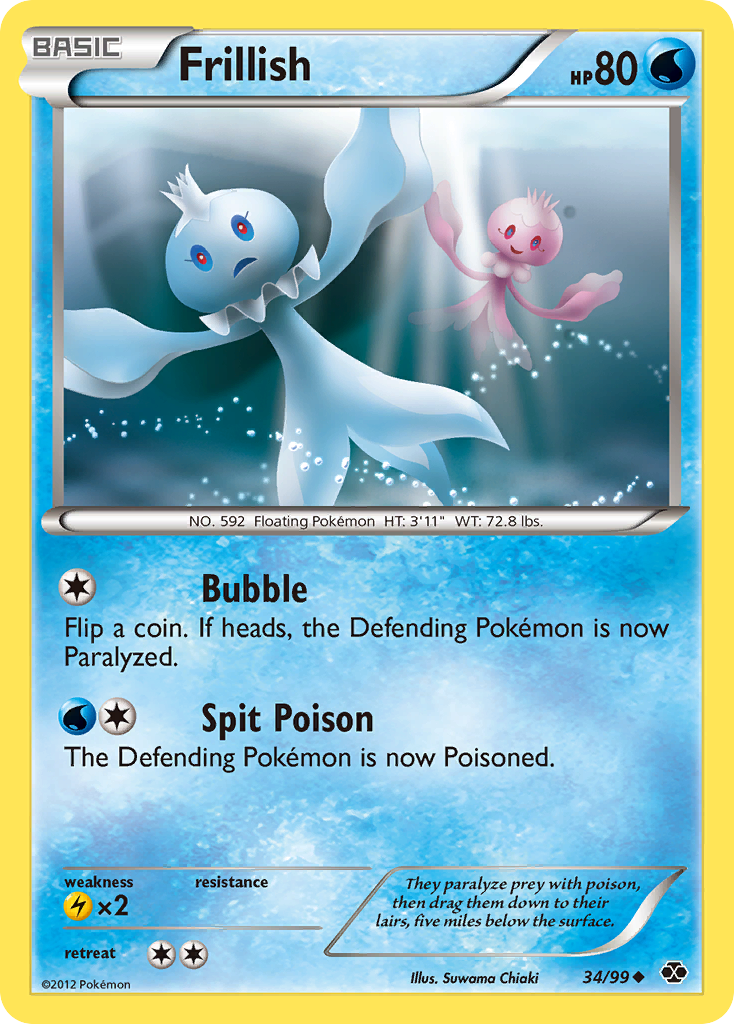 Frillish 034/103 Uncommon