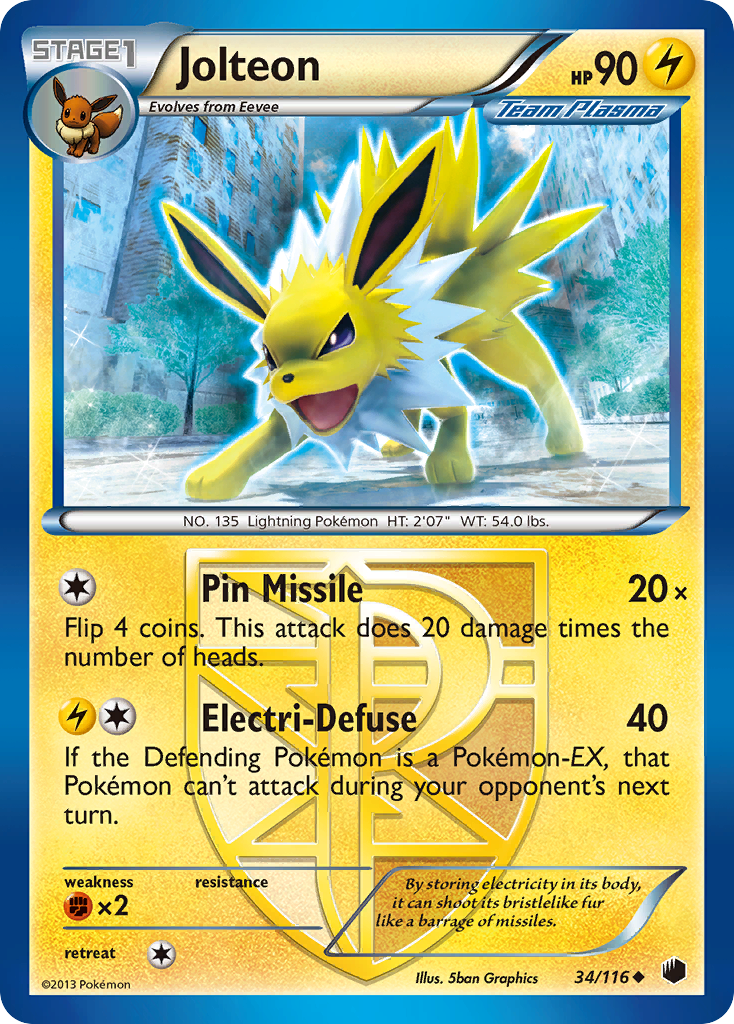 Jolteon 034/122 Uncommon