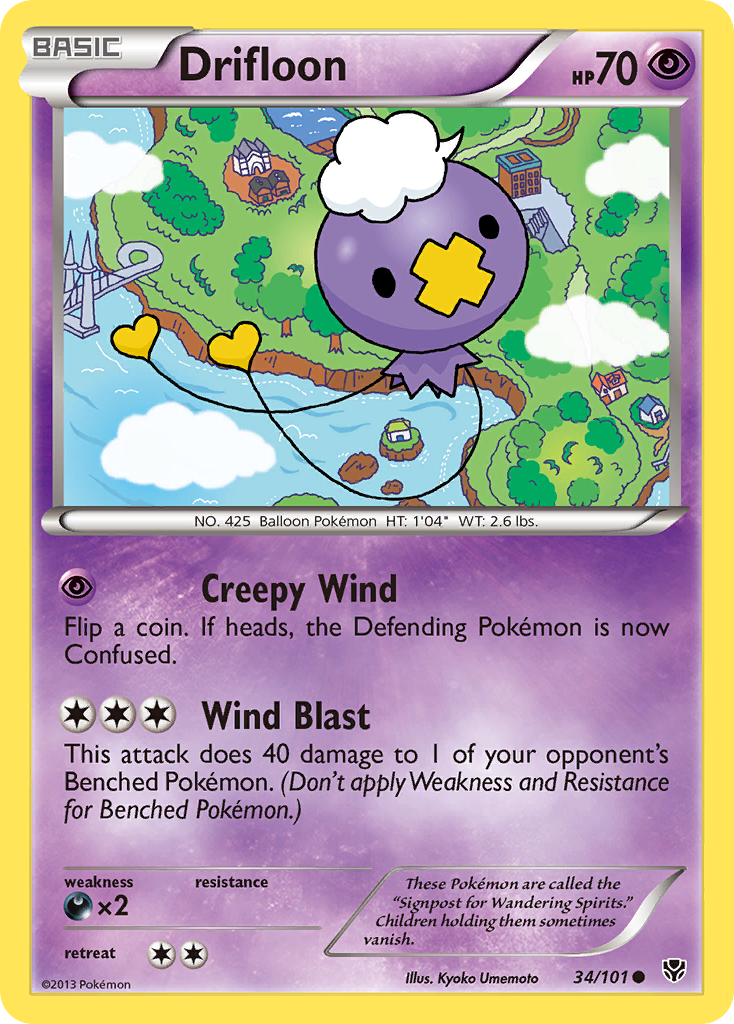 Drifloon 034/105 Common