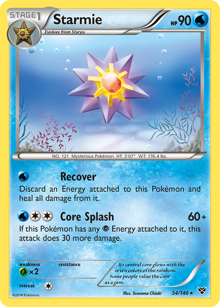 Starmie 034/146 Rare