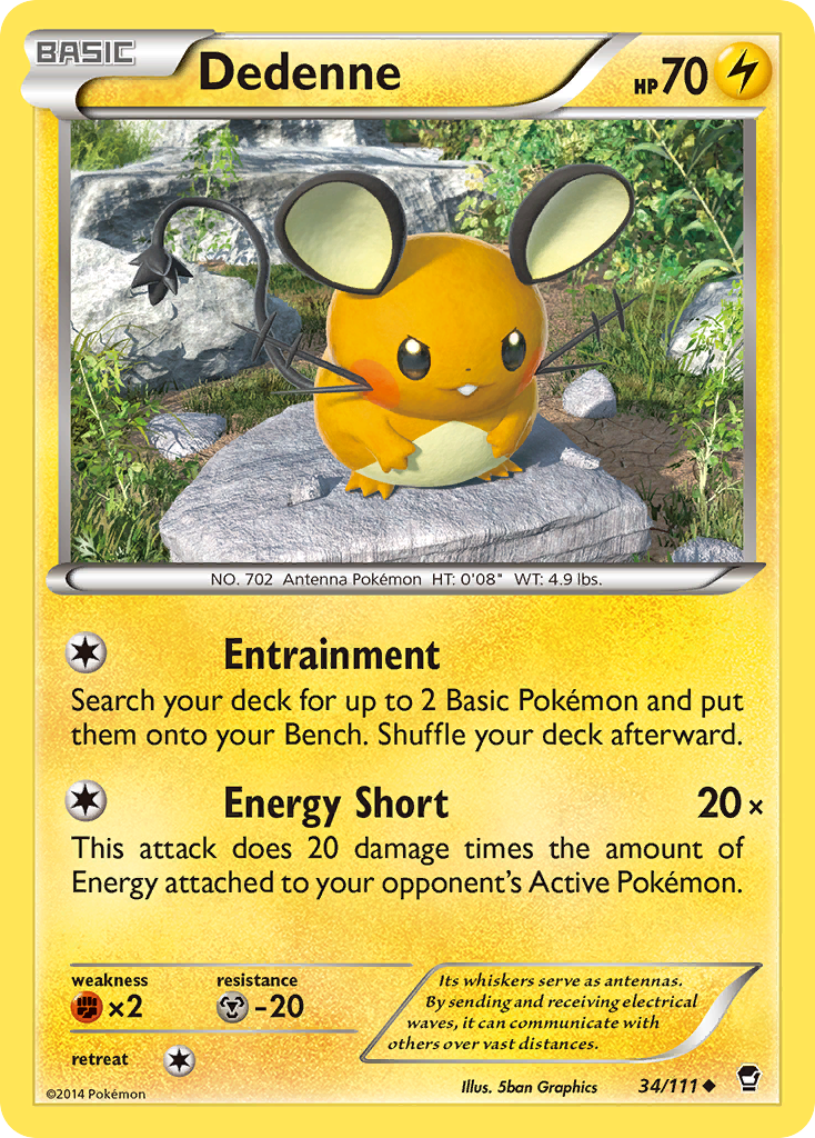 Dedenne 034/114 Uncommon