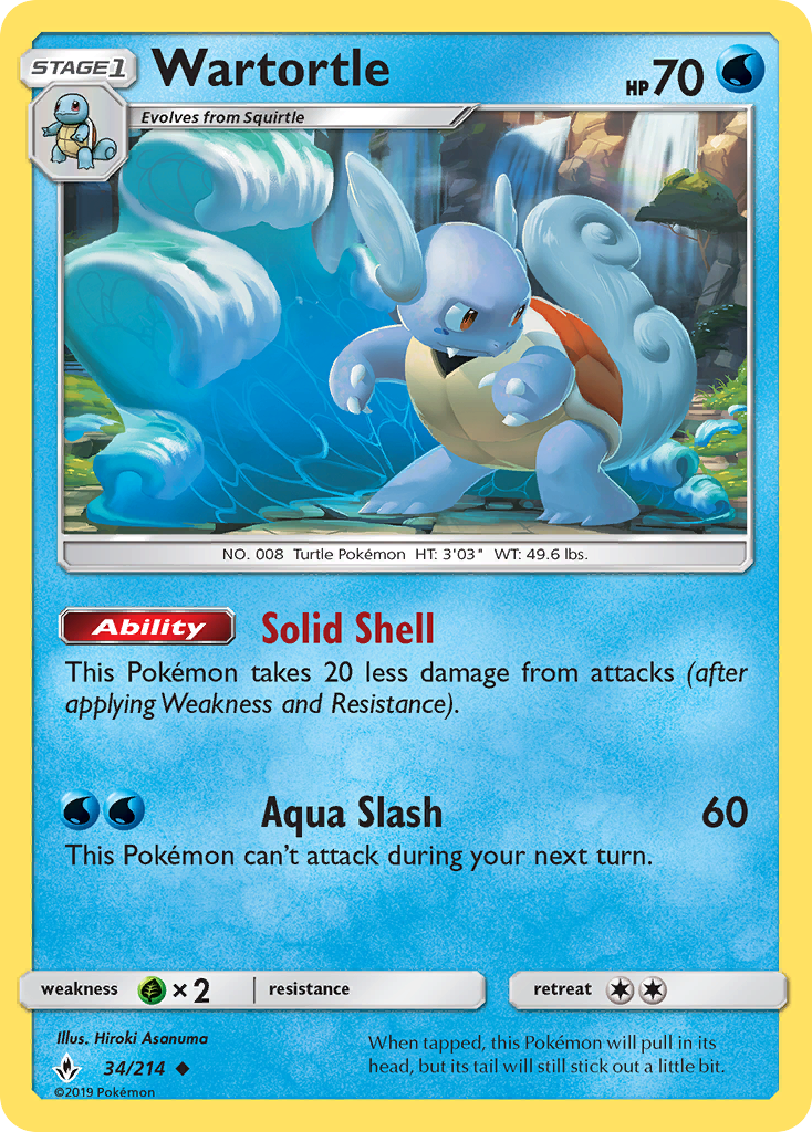 Wartortle 034/234 Uncommon