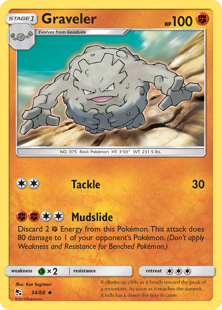 Graveler 034/69 Uncommon