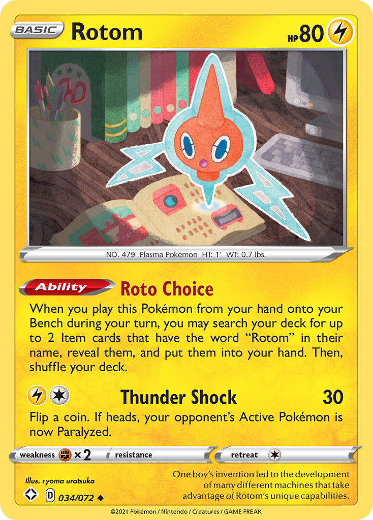 Rotom 034/73 Uncommon