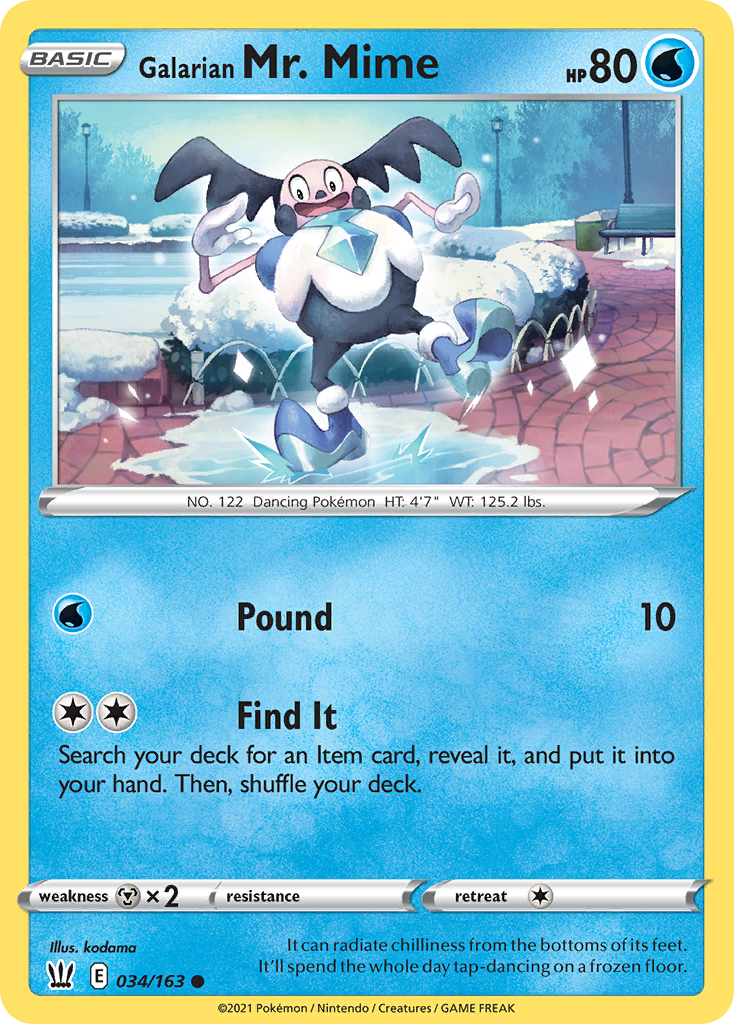 Galarian Mr. Mime 034/183 Common