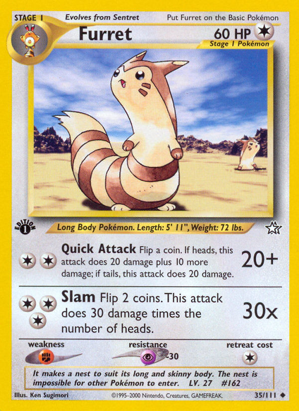 Furret 035/111 Uncommon