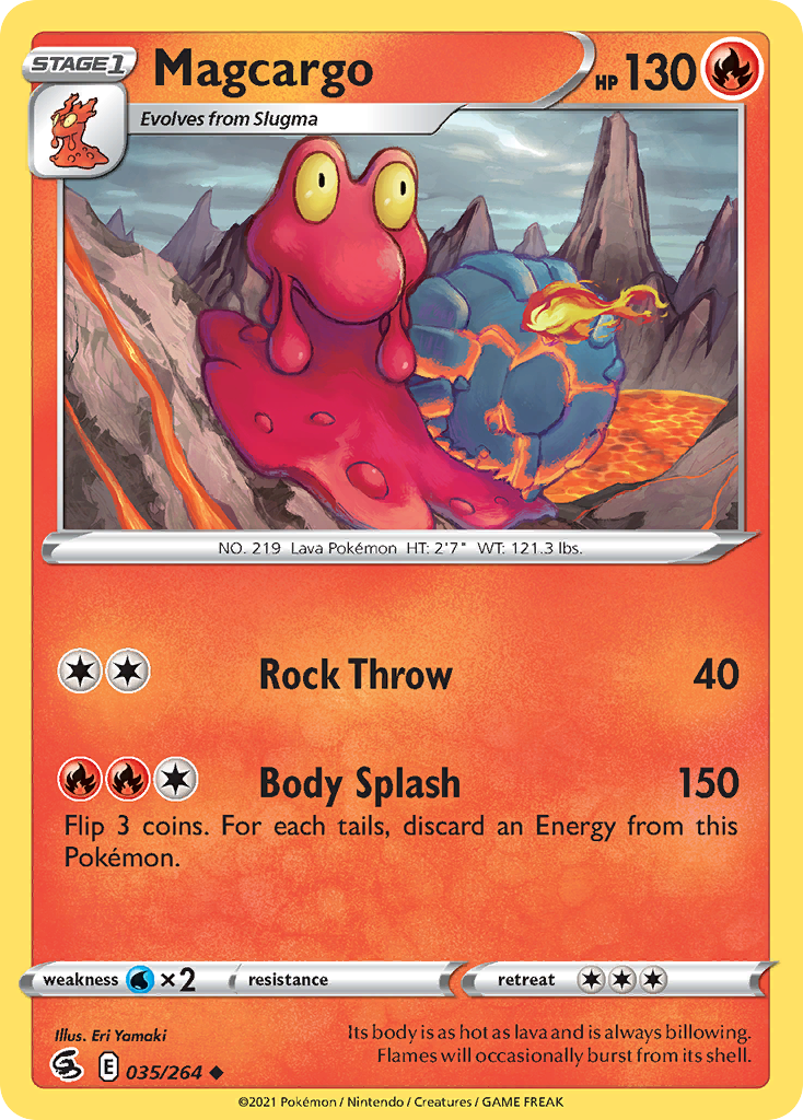 Magcargo 035/284 Uncommon