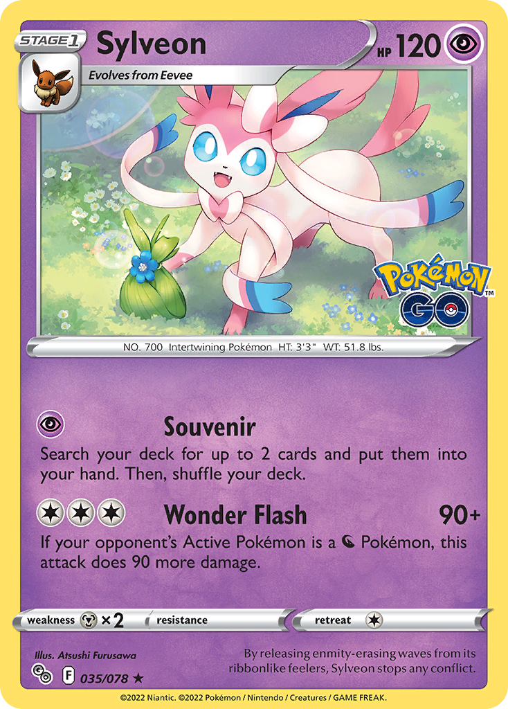 Sylveon 035/88 Rare Holo