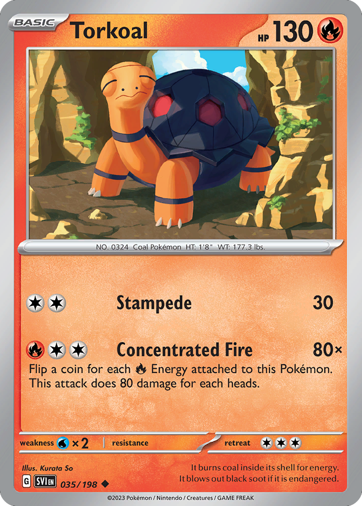 Torkoal 035/258 Uncommon