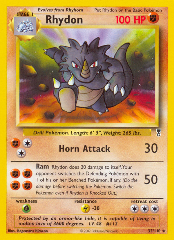 Rhydon 035/110 Rare
