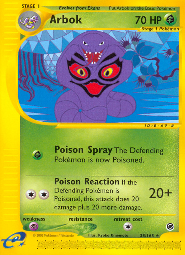 Arbok 035/165 Rare