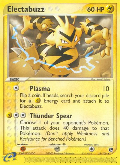 Electabuzz 035/100 Uncommon