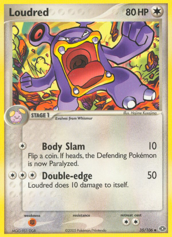 Loudred 035/107 Uncommon