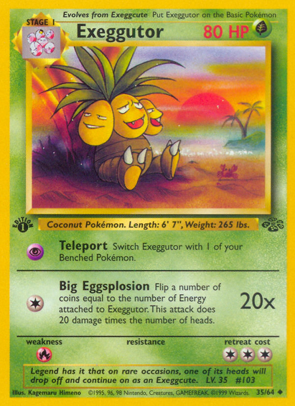 Exeggutor 035/64 Uncommon