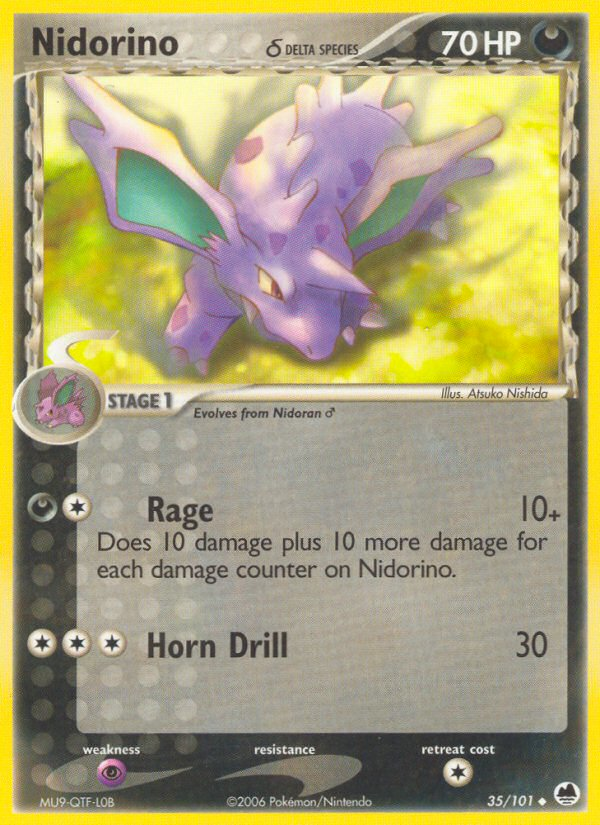 Nidorino δ 035/101 Uncommon