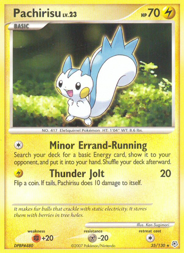 Pachirisu 035/130 Rare