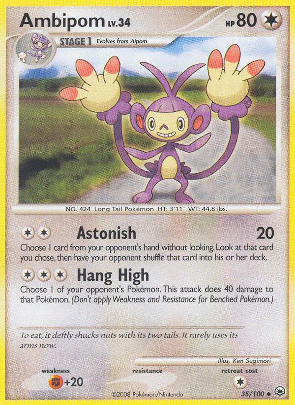 Ambipom 035/100 Uncommon