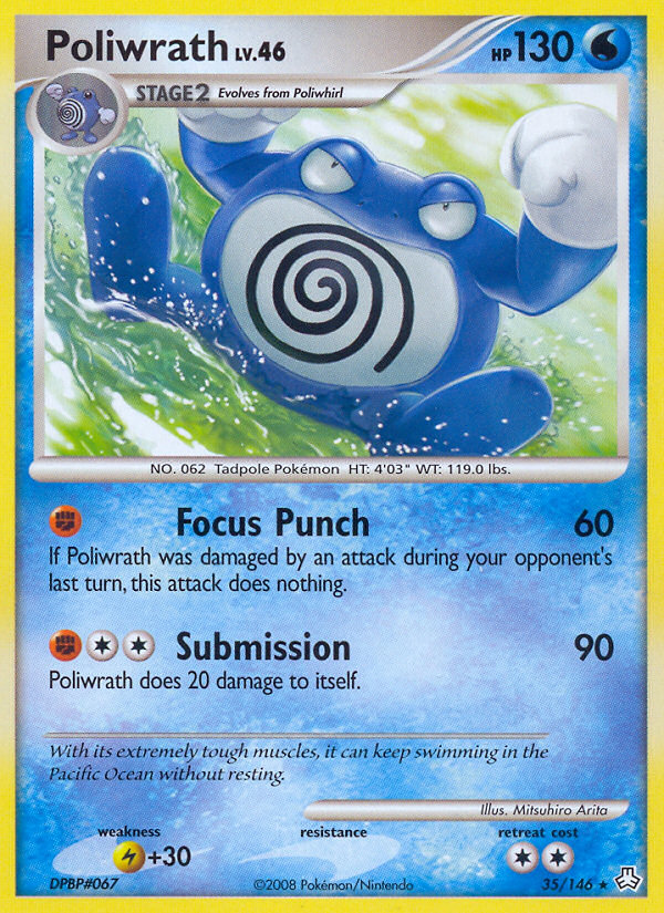 Poliwrath 035/146 Rare