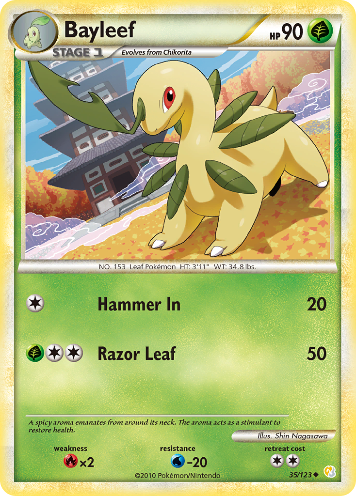 Bayleef 035/124 Uncommon