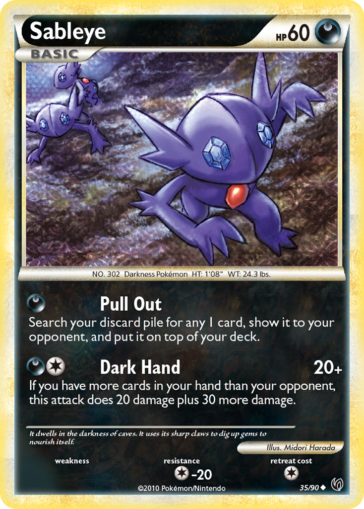 Sableye 035/91 Uncommon