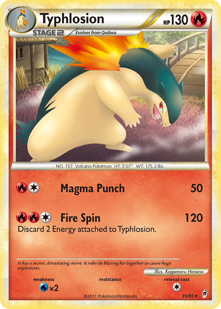 Typhlosion 035/106 Rare