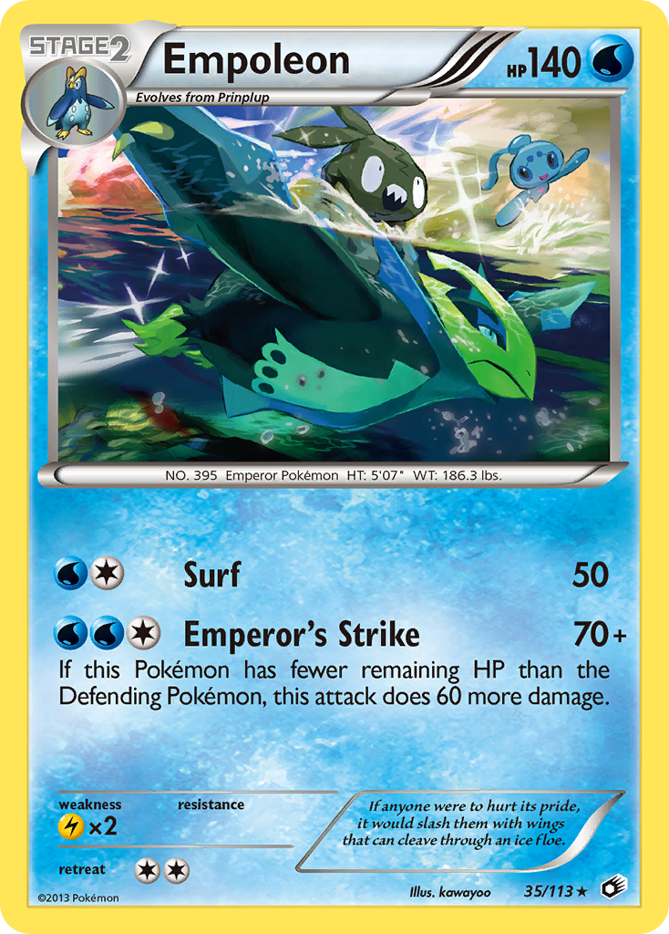 Empoleon 035/140 Rare