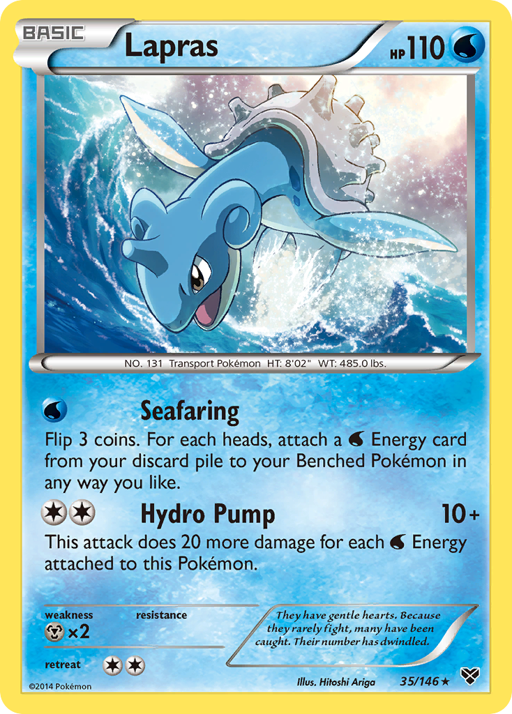 Lapras 035/146 Rare Holo
