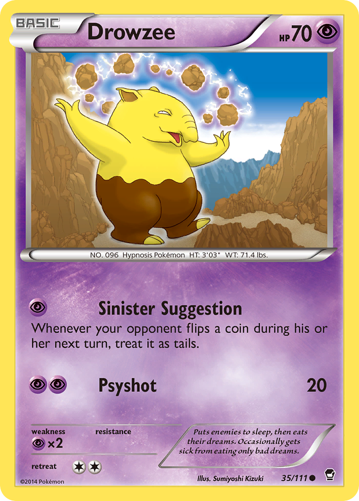 Drowzee 035/114 Common