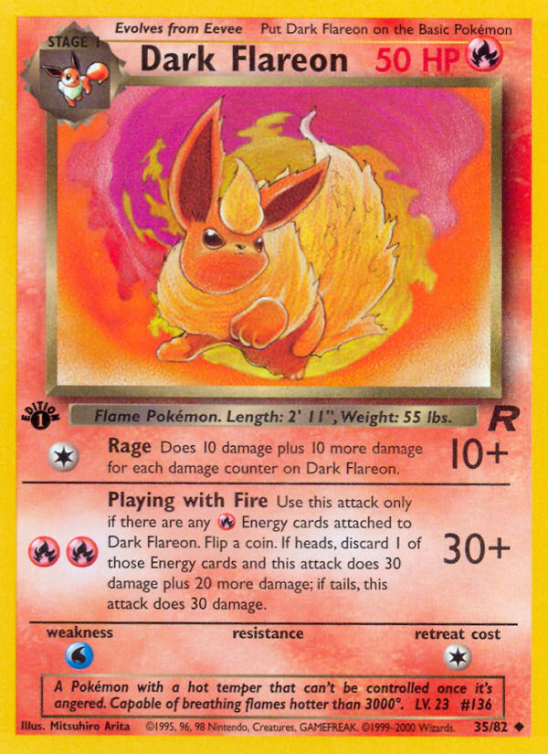 Dark Flareon 035/83 Uncommon