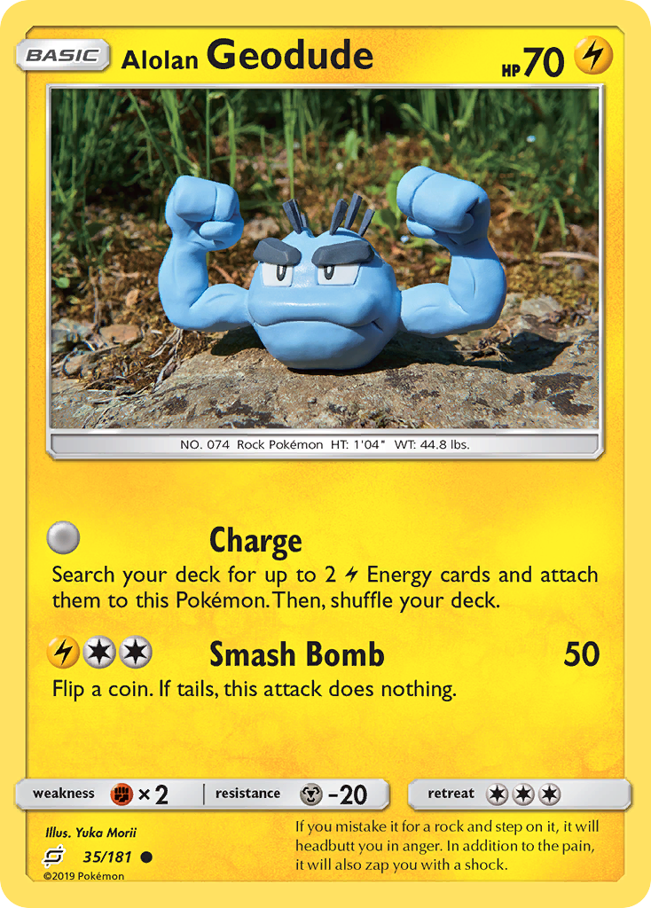 Alolan Geodude 035/198 Common
