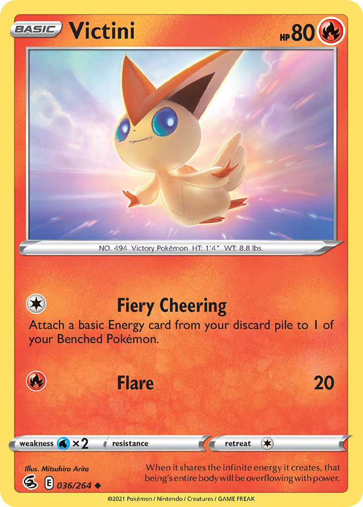 Victini 036/284 Uncommon