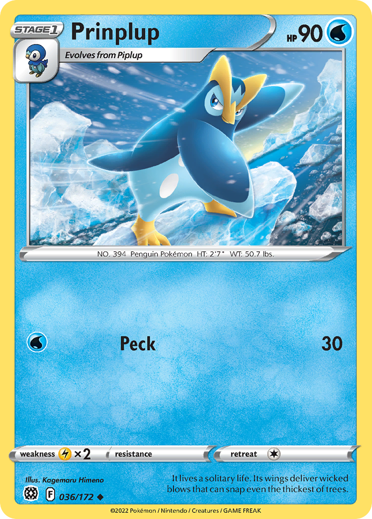 Prinplup 036/186 Uncommon