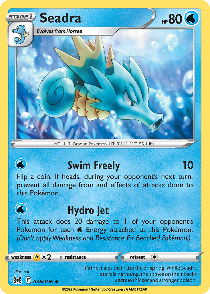 Seadra 036/217 Uncommon